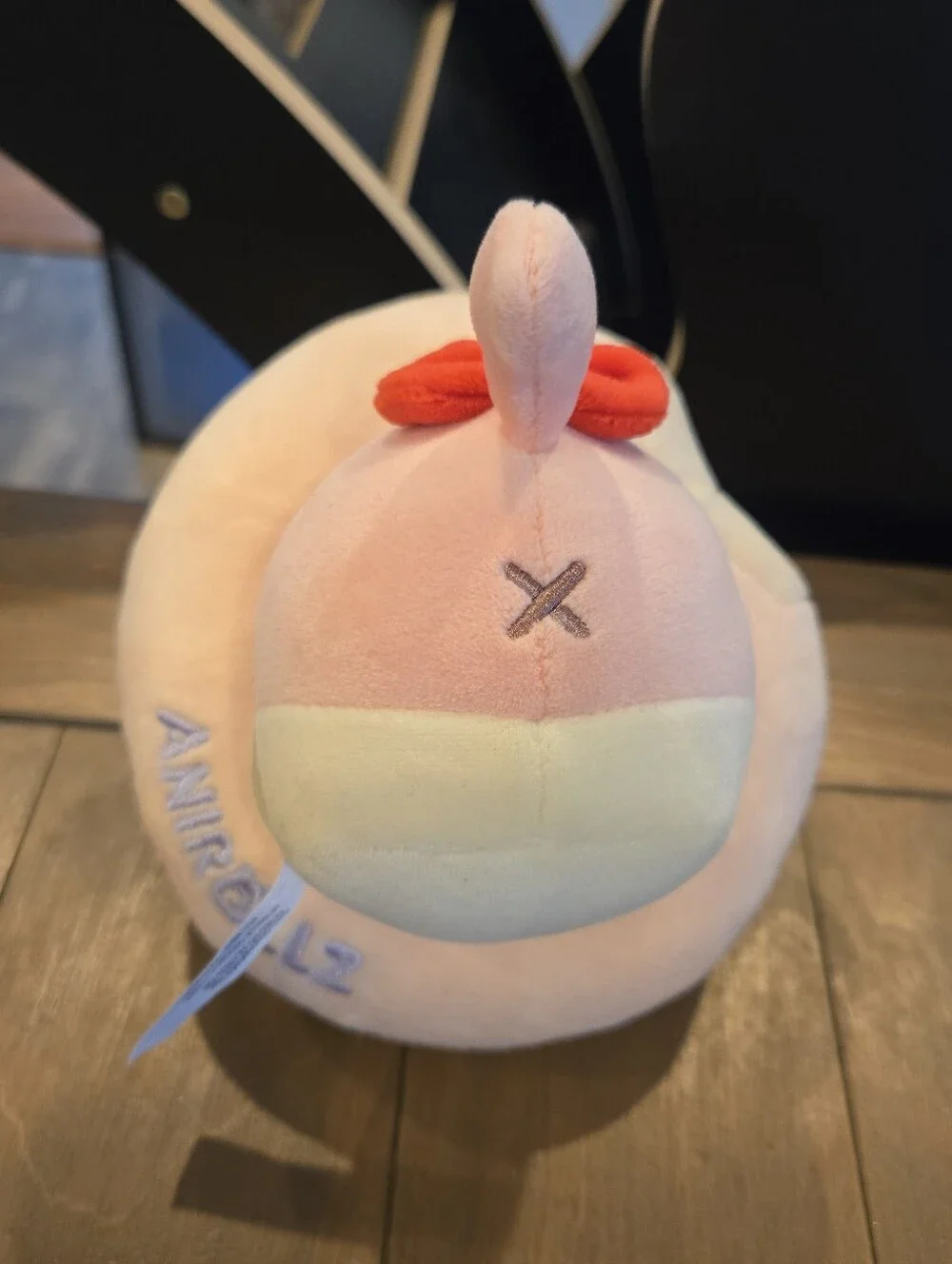 Kawaii Anirollz Cat And Donut Plush Set Pink Purple Cream